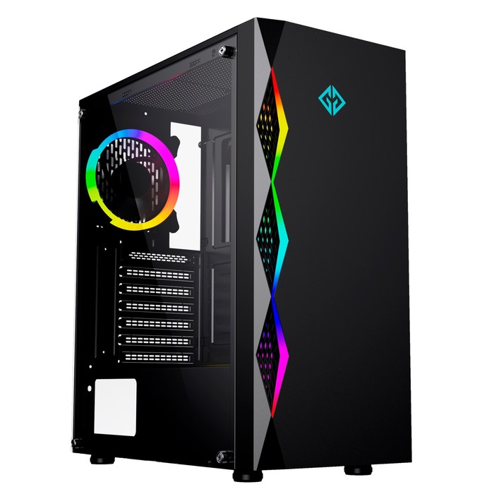 

Корпус GMNG OGC-G110 черный без БП ATX 5x120mm 2xUSB2.0 1xUSB3.0 audio bott PSU