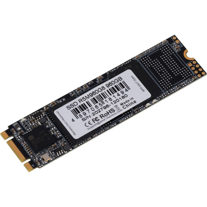 

Накопитель SSD AMD SATA III 960GB R5M960G8 Radeon M.2 2280