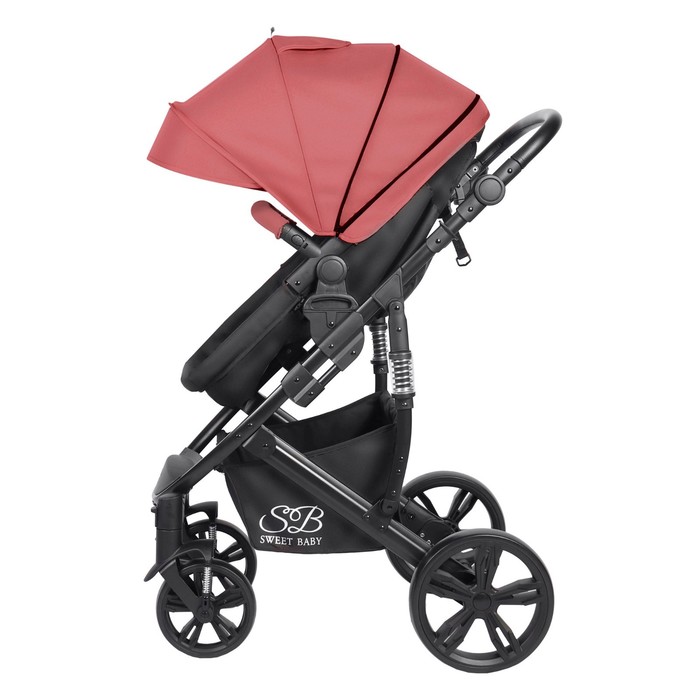 

Коляска трансформер Sweet Baby Comfort, цвет black red