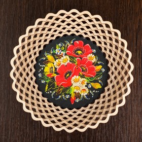 

Сухарница «Маки и ромашки», 20 см