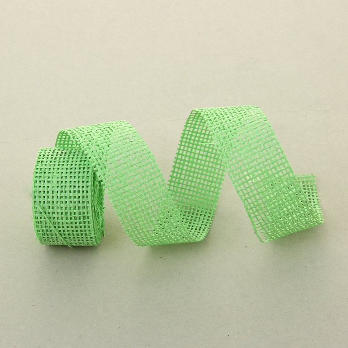 Лента упаковочная, цвет салатовый