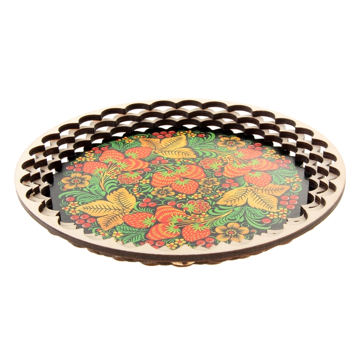 Поднос «Клубника», 20 см