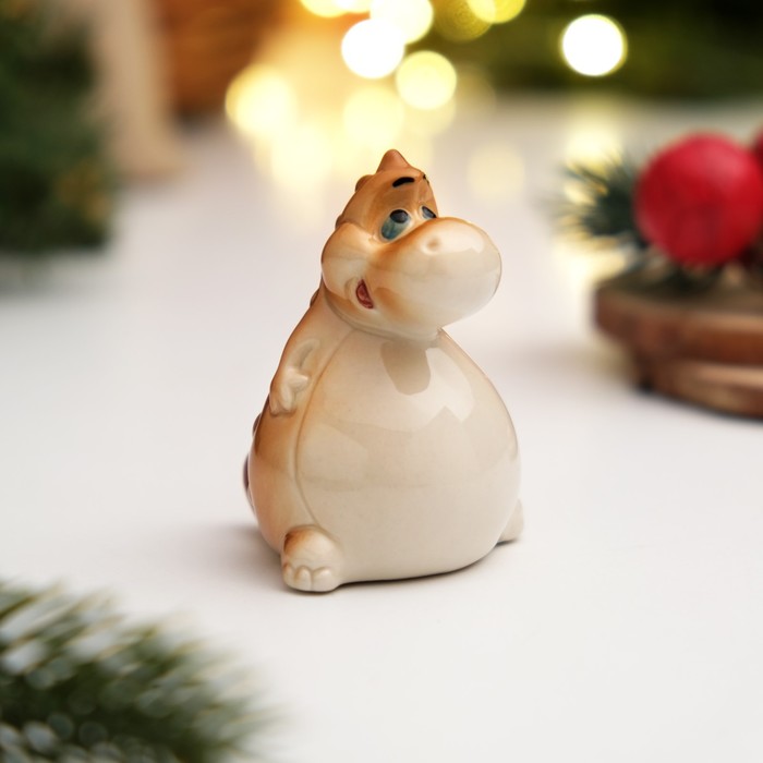 

Сувенир "Дракончик Гоша", ручная работа, фарфор