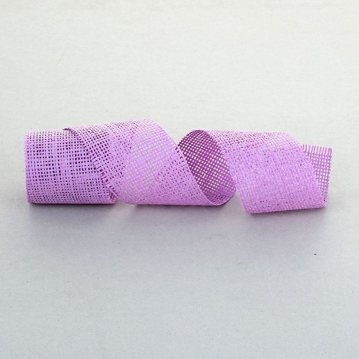 Лента упаковочная, цвет сиреневый