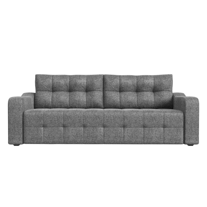 Прямой диван «Лиссабон», механизм еврокнижка, рогожка, цвет серый диван прямой смарт лиссабон люкс