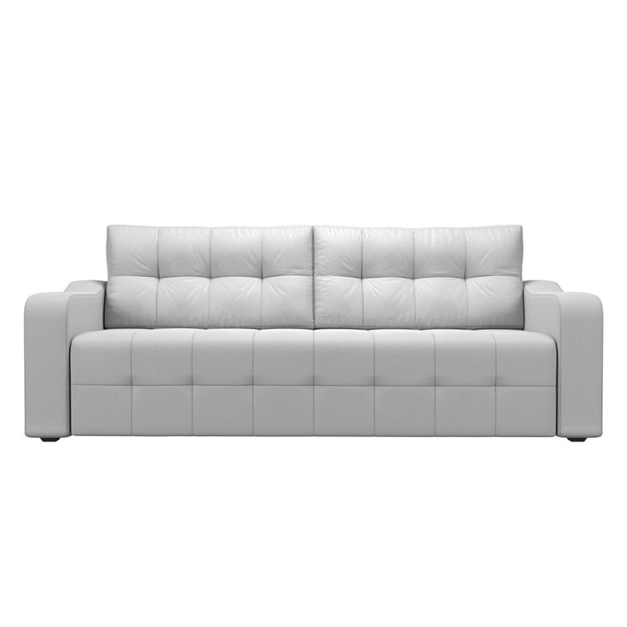 Прямой диван «Лиссабон», механизм еврокнижка, экокожа, цвет белый диван прямой смарт лиссабон люкс ivory са0381476022