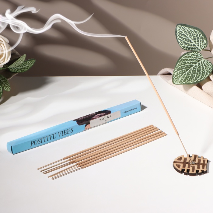 

Благовония "Позитивные флюиды. POSITIVE VIBES", 8 палочек в упаковке