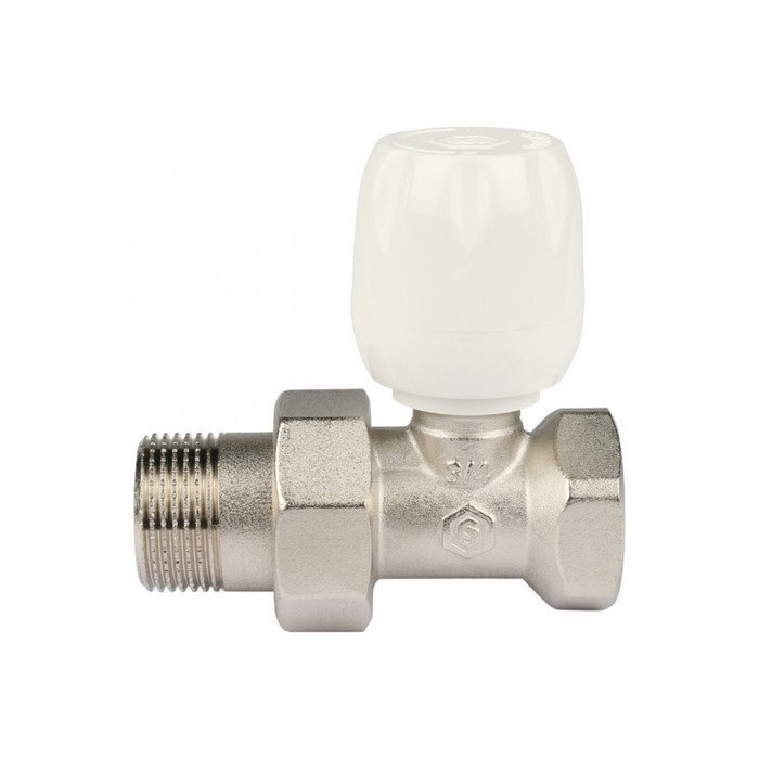 Клапан ручной STOUT SVRs-1172-000020, 3/4, терморегулирующий, прямой, неподъемный шпиндель