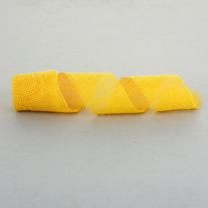 Лента упаковочная, цвет жёлтый