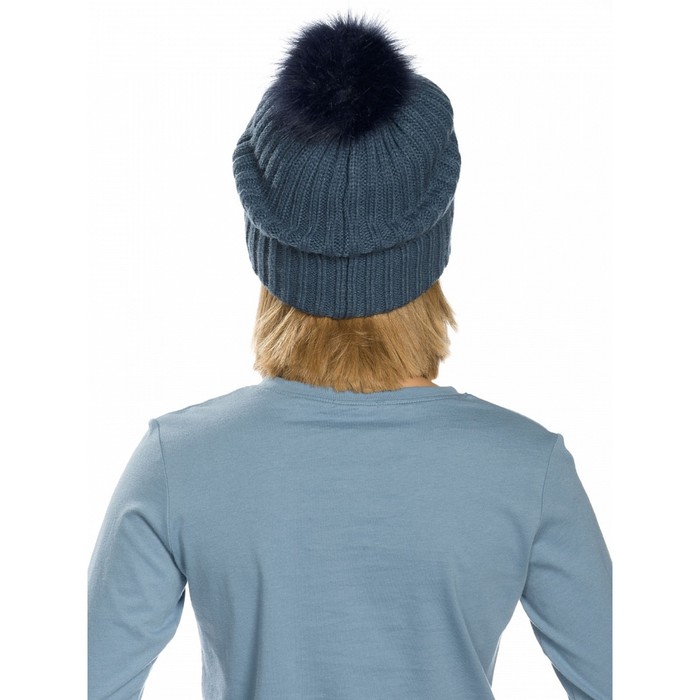 Шапка для девочек, размер 51-52, цвет синий шапка для девочек размер 51 52 цвет голубой