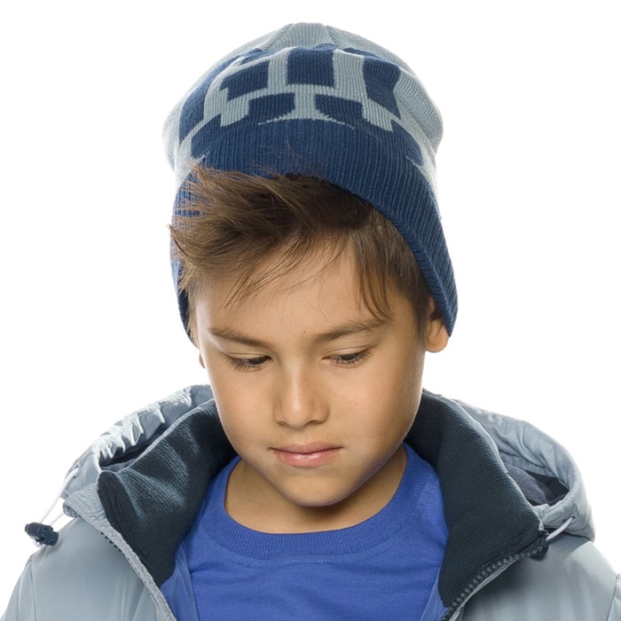 Шапка для мальчиков, размер 48-50, цвет серый шапка для мальчиков demix серый