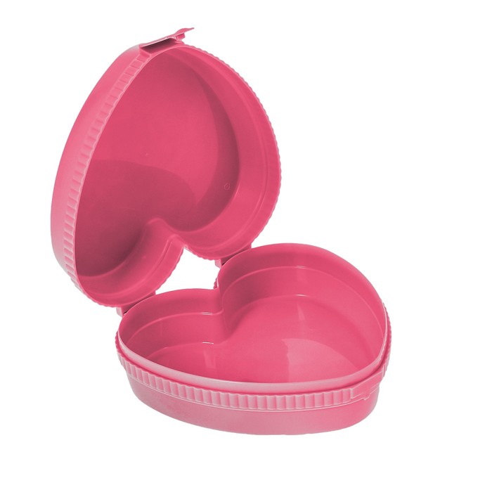 Шкатулка детская "Сердце принцессы", цвет розовый