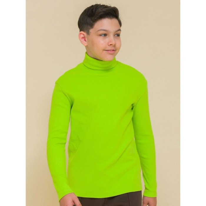 Джемпер для мальчиков, рост 122 см, цвет зелёный куртка для мальчиков рост 122 см цвет зелёный