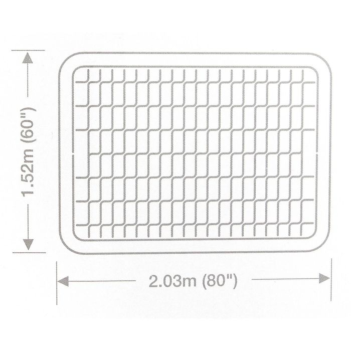 Кровать надувная "PremAire Queen" с встроенным насосом 220V, 152х203х46 см 64474 INTEX