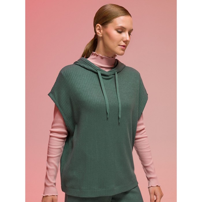 Джемпер женский, размер 44-46, цвет зелёный джемпер комбинированный 44 46 размер
