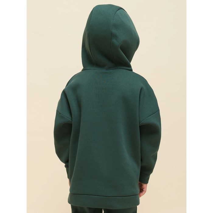 

Толстовка детская, рост 98 см, цвет изумрудный