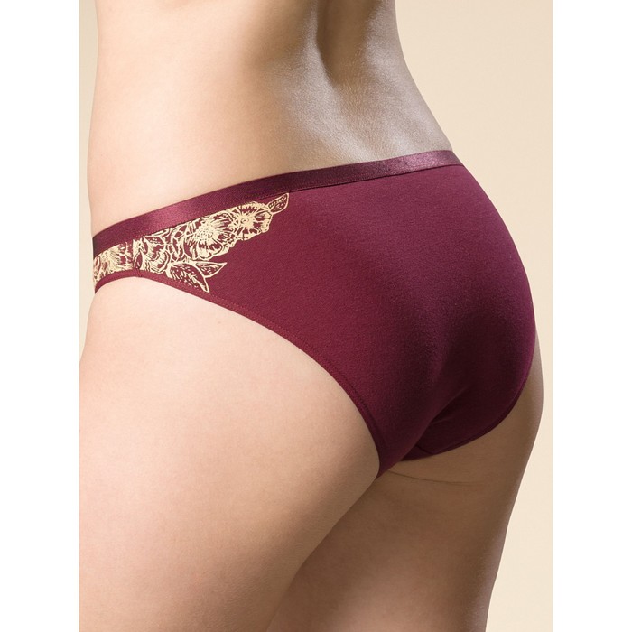 фото Трусы женские, размер 46, цвет бордовый pelican