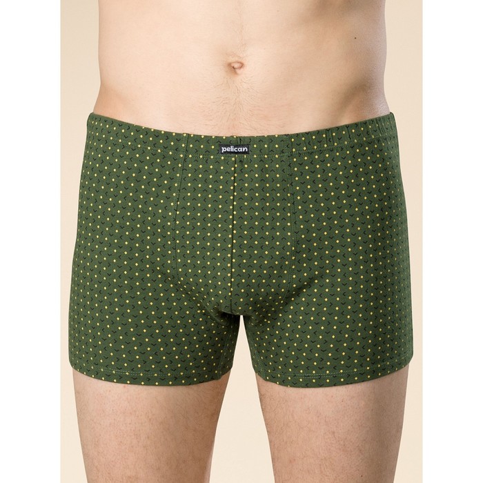 

Трусы мужские, размер 46, цвет зелёный