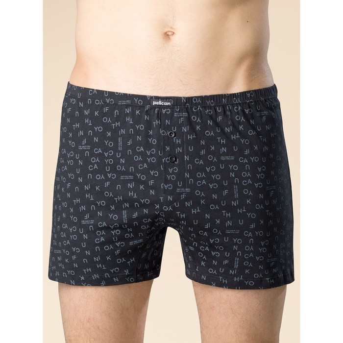 

Трусы мужские, размер 46, цвет чёрный