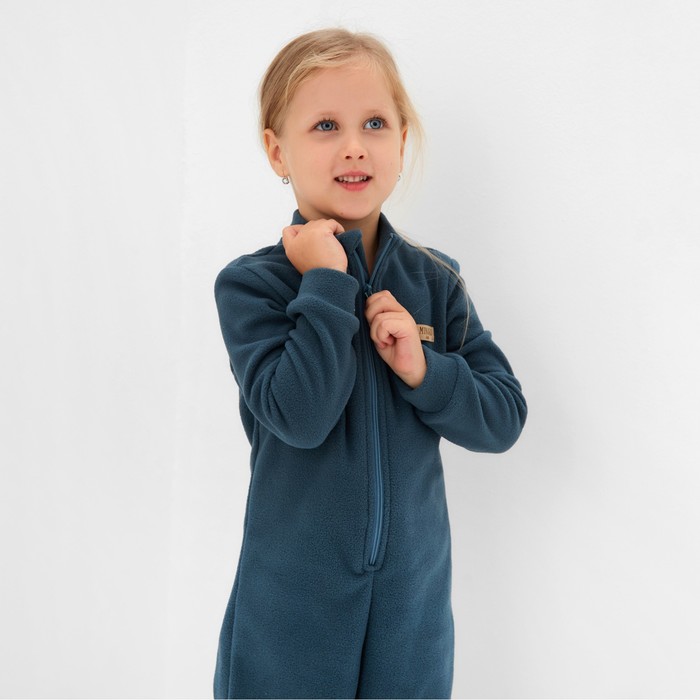 фото Комбинезон детский minaku цвет тёмно-серый, рост 98