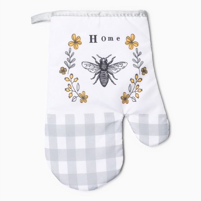 фото Варежка доляна home 26*16 см, 100% п/э