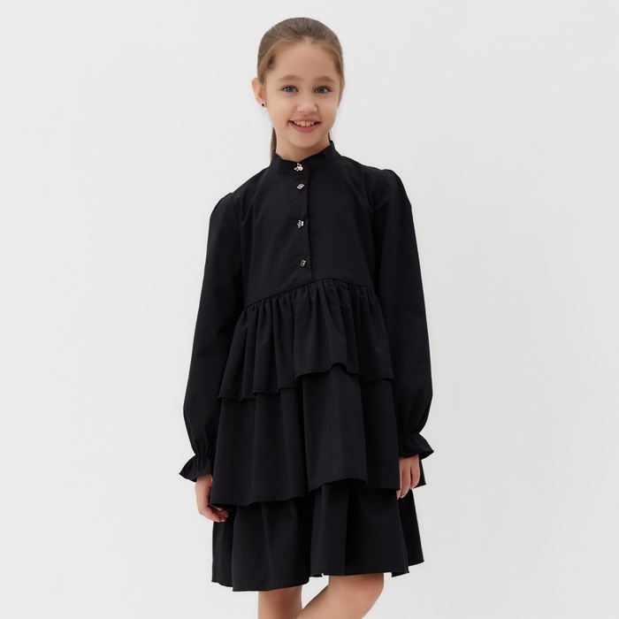 Платье для девочки MINAKU цвет чёрный, рост 110 см платье для девочки minaku цвет зеленый рост 110