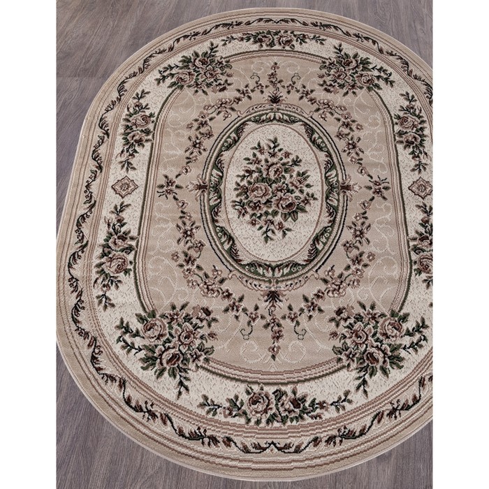 

Ковёр овальный Gavana 5444, размер 60x110 см, beige