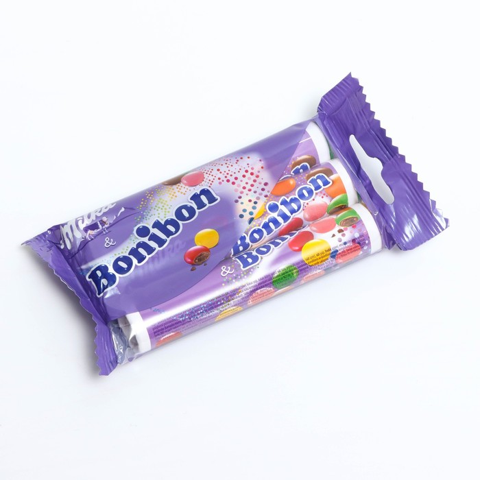 

Шоколадное драже KENT MILKA BONIBON 24,3г*3шт/ Mondelez