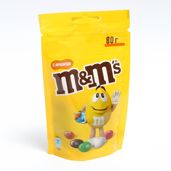 

Драже M&M’s 80г/с арахисом/Марс