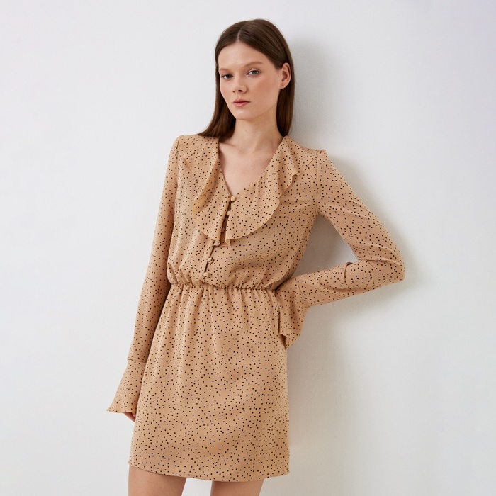 

Платье женское MIST с воланами, р. 44, бежевый