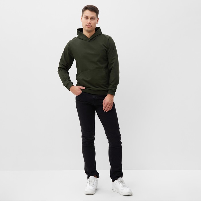 фото Толстовка мужская, цвет хаки, размер 52 tusi