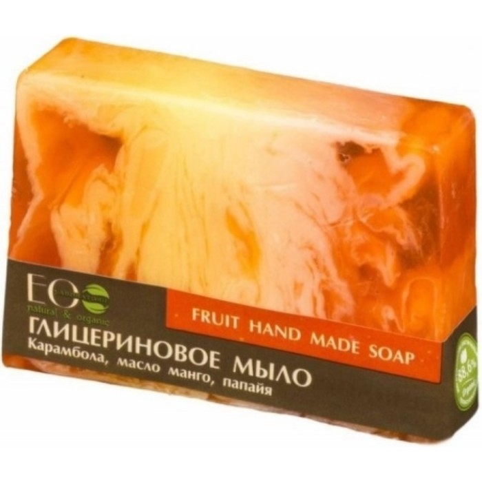 Мыло глицериновое Fruit soap, 130 гр мыло глицериновое ecolab flower soap 130 гр