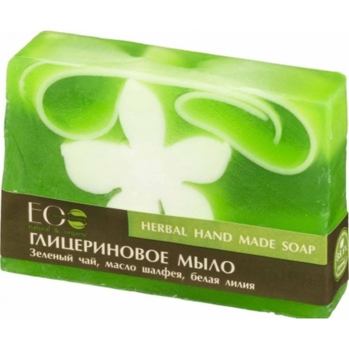 Мыло глицериновое Herbal soap, 130 гр мыло глицериновое ecolab flower soap 130 гр