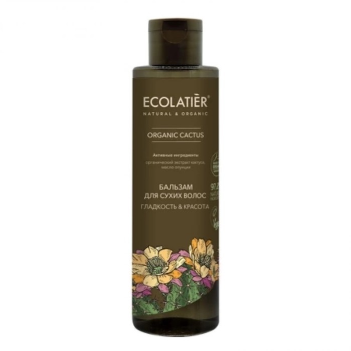 

Бальзам для сухих волос Ecolatier Organic Cactus «Гладкость & красота», 250 мл