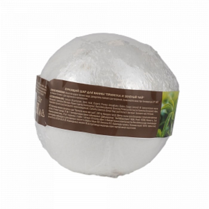 фото Бурлящий шар для ванны «примула и зеленый чай», 220 гр eo laboratorie