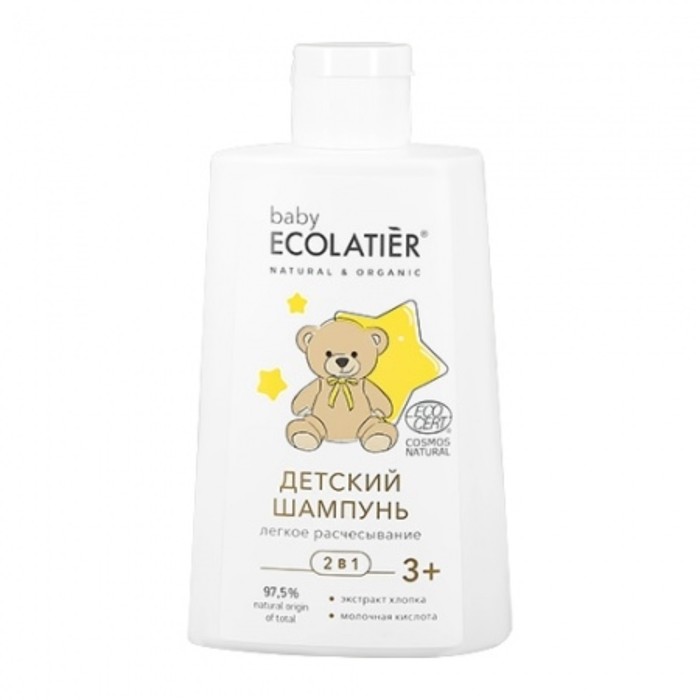

Шампунь детский Ecolatier Baby «Лёгкое расчёсывание», 2 в 1, 3+, 250 мл