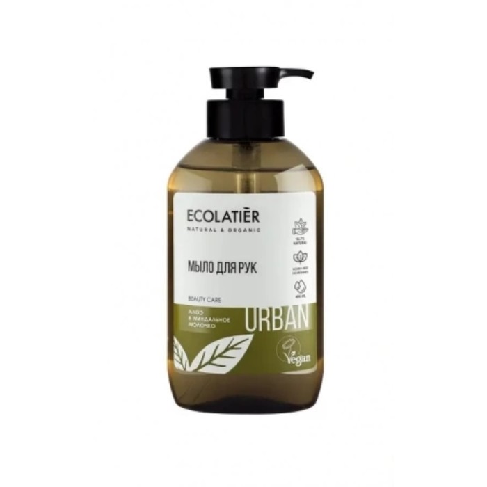 

Мыло жидкое для рук Ecolatier Urban «Алоэ & миндальное молочко», 400 мл