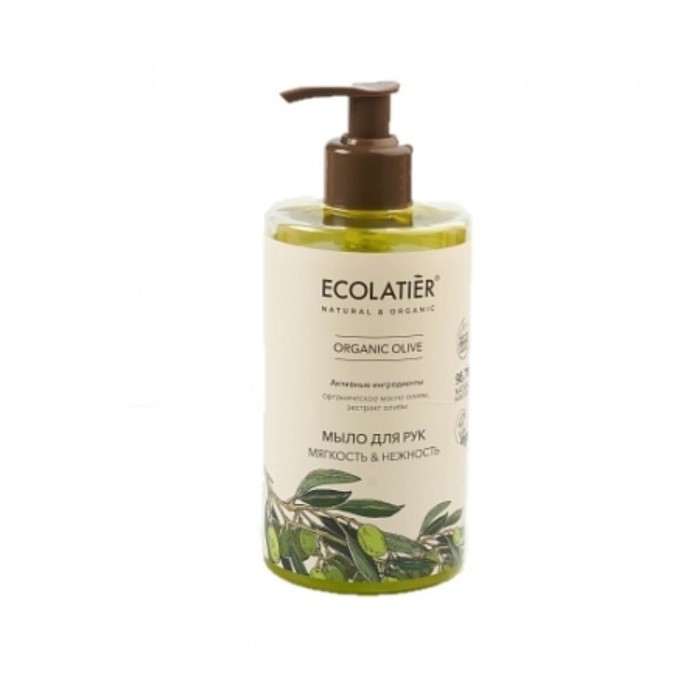 Мыло для рук Ecolatier Organic Olive «Мягкость & нежность», 460 мл