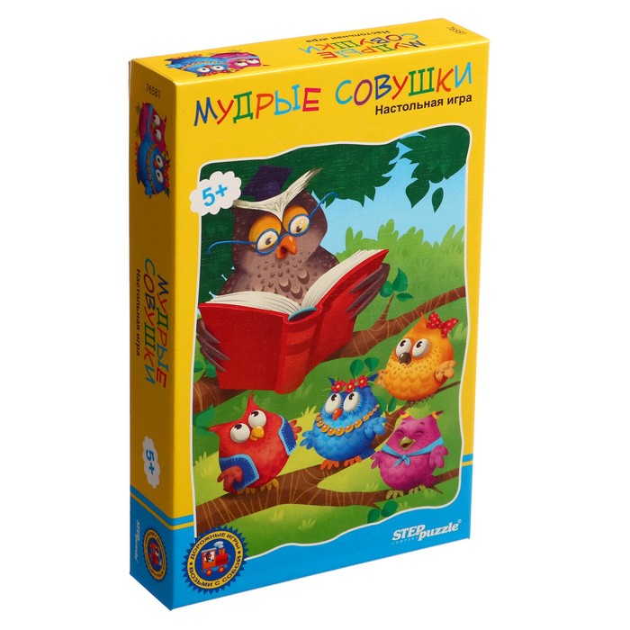 Дорожная игра «Мудрые совушки» дорожная игра мудрые совушки возьми с собой steppuzzle 76581 steppuzzle