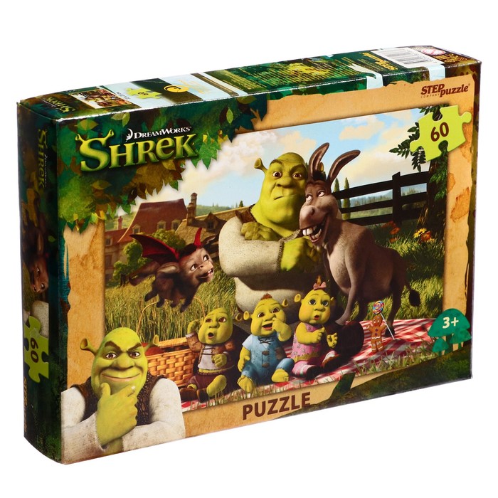 цена Пазл Shrek, 60 элементов