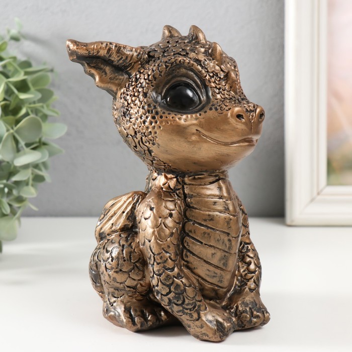 

Фигурка "Дракоша" 18х10х12,5 см, бронза