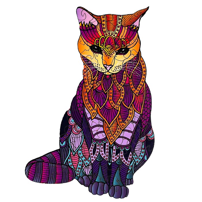 

Пазл фигурный «Кот»