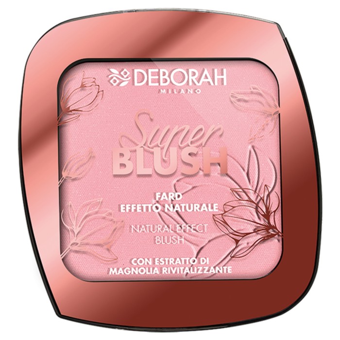 

Румяна Deborah Milano SUPER BLUSH, тон 04 персиковый сияющий, 9 г