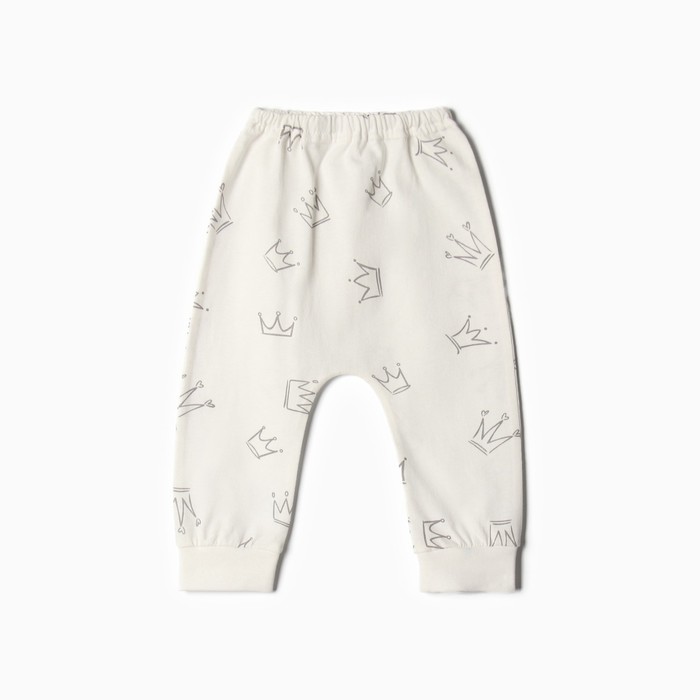 

Ползунки Bloom Baby Короны, р. 74 см, молочный
