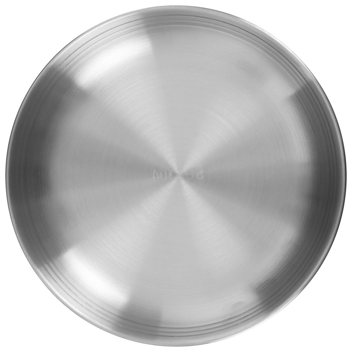 фото Миска походная maclay, глубокая, d=13.5 см, нержавеющая сталь
