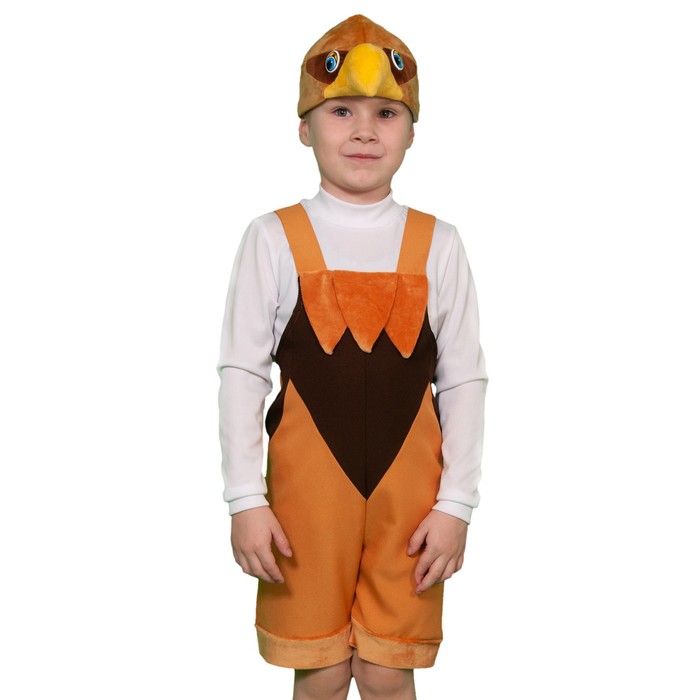 карнавальный костюм орёл плюш детский рост 92 122 Карнавальный костюм «Орёл», плюш, 3-6 лет, рост 92-122 см