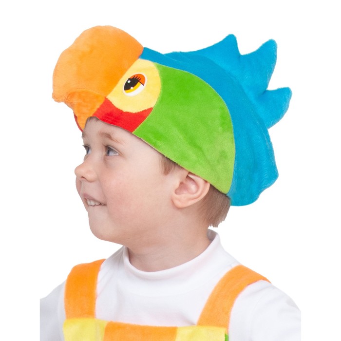 Карнавальная шапка «Попугай», детская, р. 52-54 шапка попугай 17019 ⌀ 52 54 см