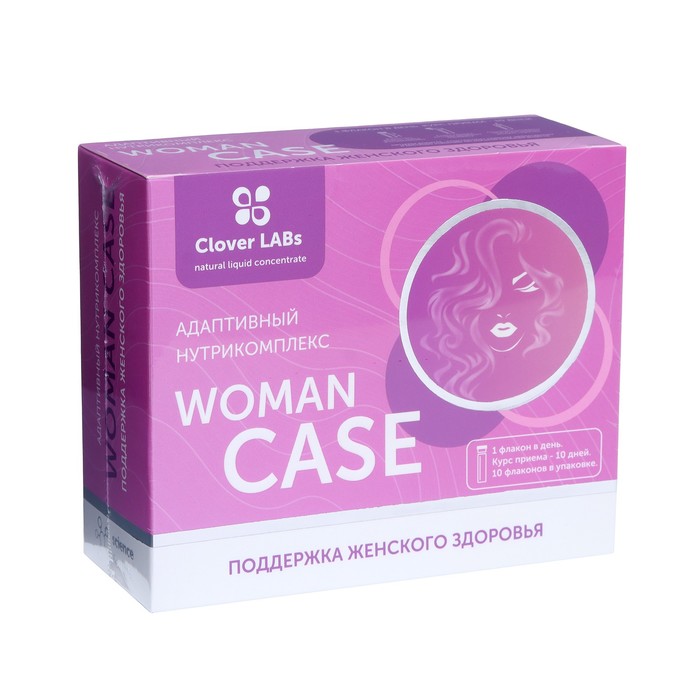 Адаптивный нутрикомплекс Woman Case Поддержка женского здоровья бады для женского здоровья bioniq essential вуман – woman легкоусвояемое железо для женщин