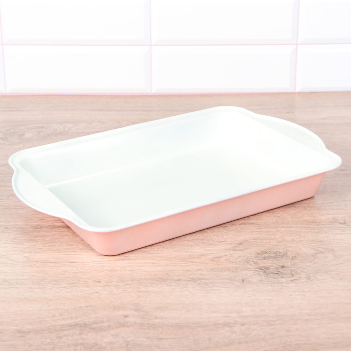 Форма для выпечки с керамическим покрытием "Флёри. Прямоугольник" 40х25х5 см