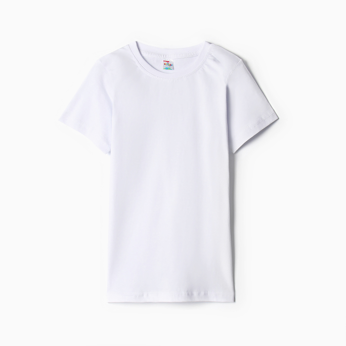 Футболка детская, цвет белый, рост 116 см (6) детская футболка гавайи 116 белый